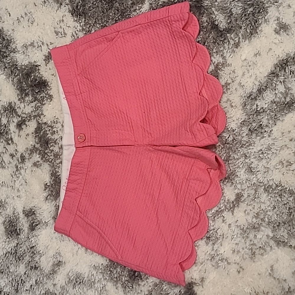 Lilly Pulitzer pink buttercup shorts size 4